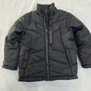 Kids Timberland Black Puffer Jacket